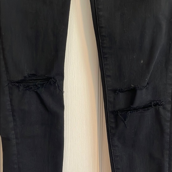 American Eagle Outfitters Women's Black Skinny Jeans - Picture 3 of 5